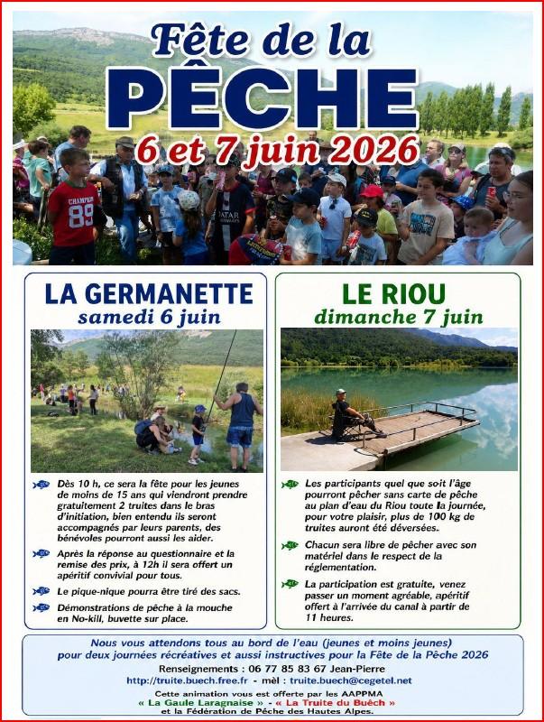 Fete de la peche germanette 6 juin 2026