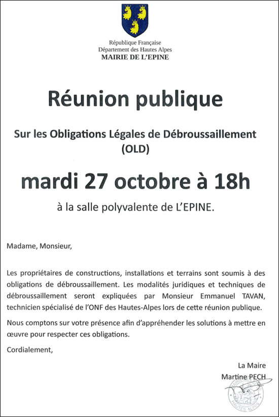 Reunion publique old